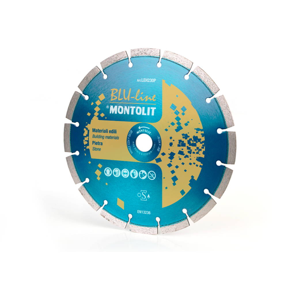 LEH230P - DISCO DIAMANTATO A SETTORI - BLU LINE