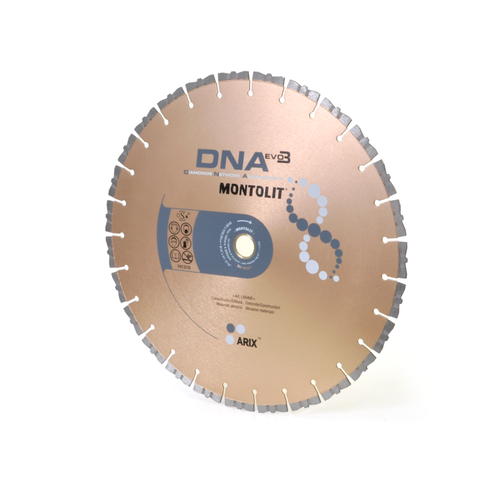 LXR400 - DISCO DIAMANTATO A SETTORI - DNA EVO3