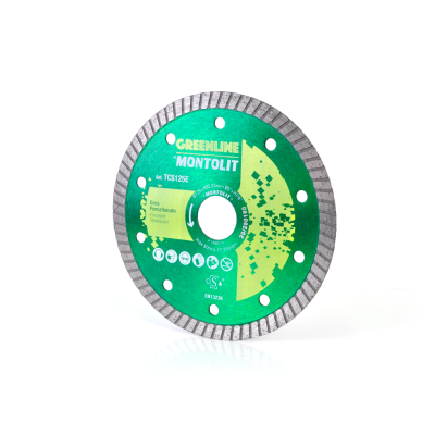 TCS125E - DISCO DIAMANTATO TURBO - GREEN LINE