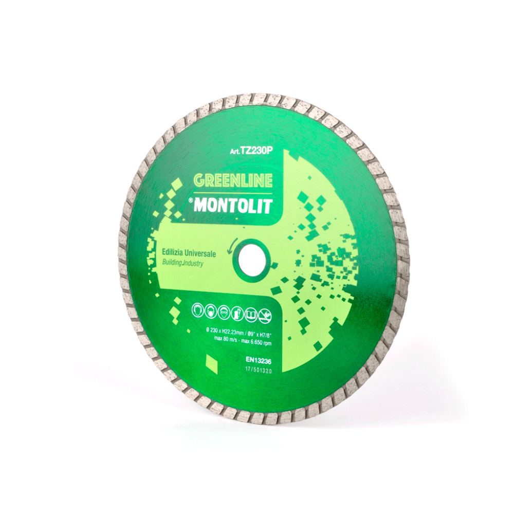 TZ230P - DISCO DIAMANTATO TURBO - GREEN LINE