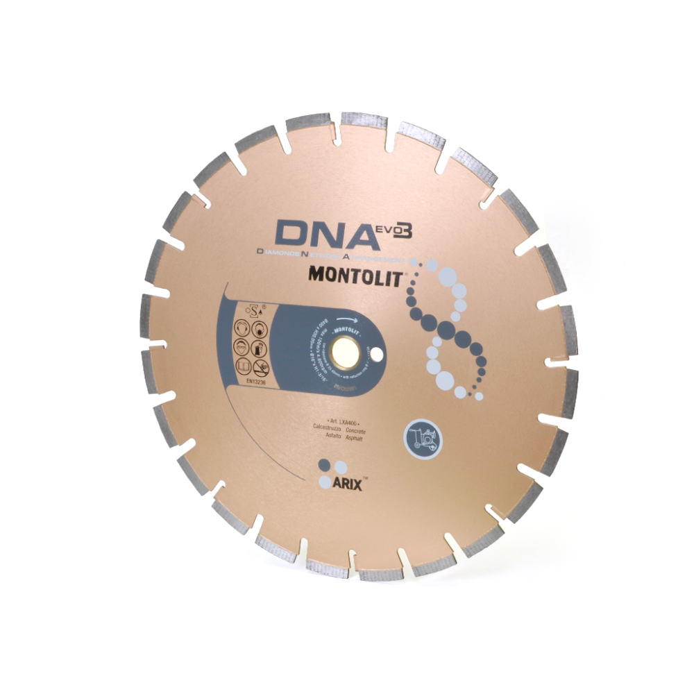 LXA400 - DISCO DIAMANTATO A SETTORI - DNA EVO3