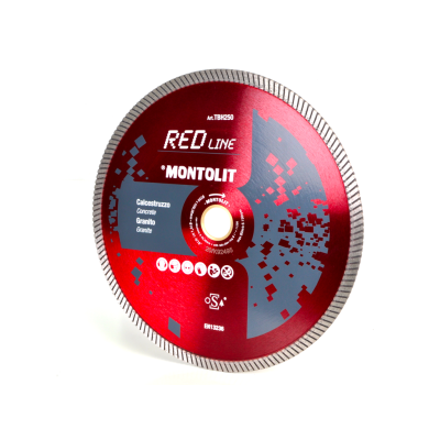 TBH250 - DISCO DIAMANTATO TURBO-RAVVICINATO - RED LINE