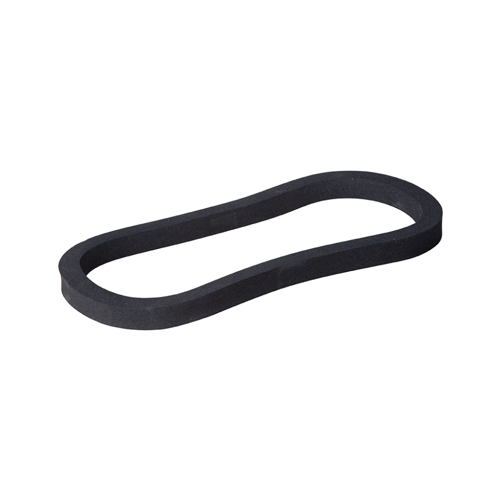 ANELLO NERO IN GOMMA ESPANSA PER GECONE