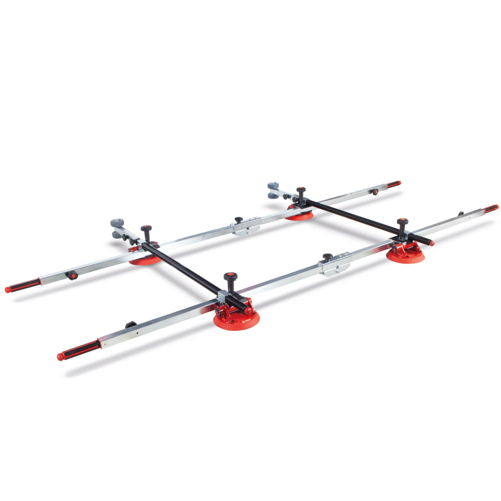 SUPERLIFT E-POWER - SISTEMA MODULARE PIEGHEVOLE DI MOVIMENTAZIONE PER GRANDI LASTRE