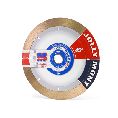 CPJ250 - DISCO DIAMANTATO "JOLLYMONT" A FASCIA CONTINUA H25MM