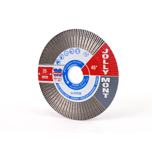 CJ125 - DISCO DIAMANTATO "JOLLYMONT" DIAM 125mm