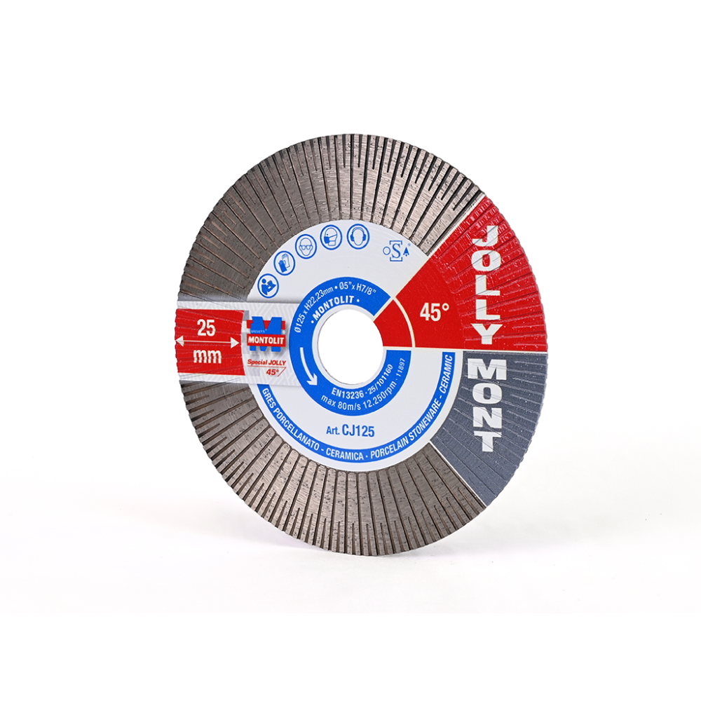 CJ125 - DISCO DIAMANTATO "JOLLYMONT" DIAM 125mm