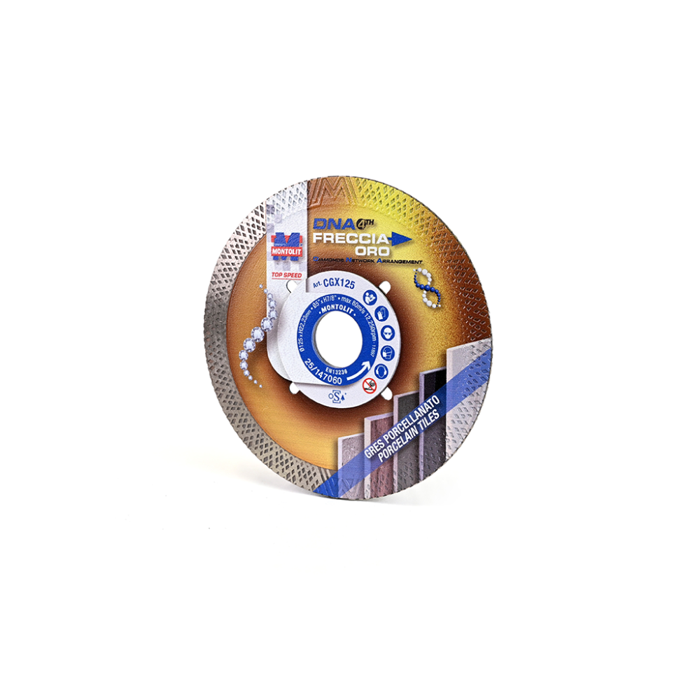 CGX125 - DISCO DIAMANTATO DNA EVO3 - FRECCIA ORO