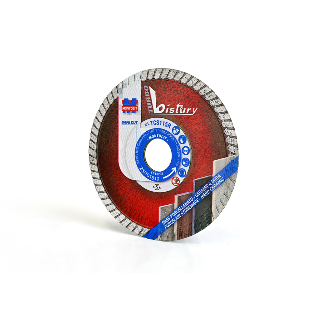 TCS115R - DISCO DIAMANTATO RINFORZATO - TURBO BISTOURY