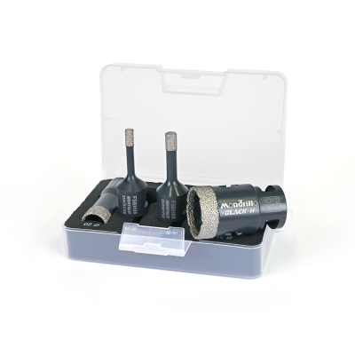FSBHKIT-T1 - SET OF MONDRILLO BLACK "H" DIAMOND CORE BITS