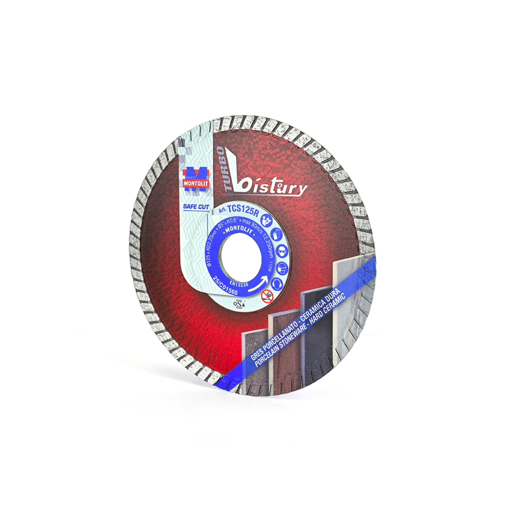 TCS125R - DISCO DIAMANTATO RINFORZATO - TURBO BISTOURY